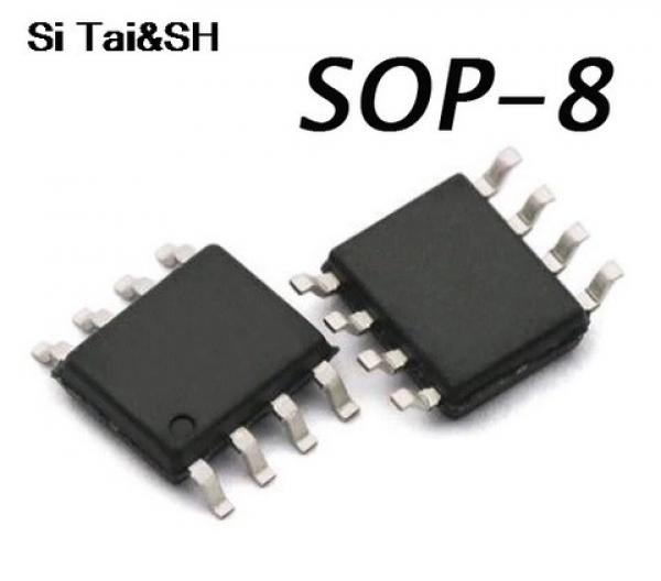 24LC02B SOP8 Микросхема 24LC02B-I/SN SOP8 10 шт.