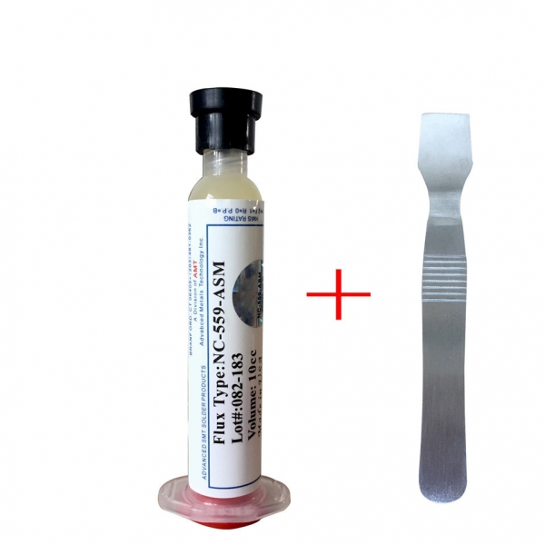 HTB1FpZyogvD8KJjy0Flq6ygBFXaG AMTECH NC-559-ASM 10cc флюс-гель + скребок