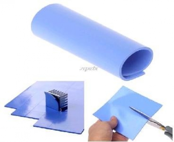 HTB1oiXSxY5YBuNjSspoq6zeNFui Теплопроводная силиконовая подложка под радиатор охлаждения 100x100 мм x 2 мм