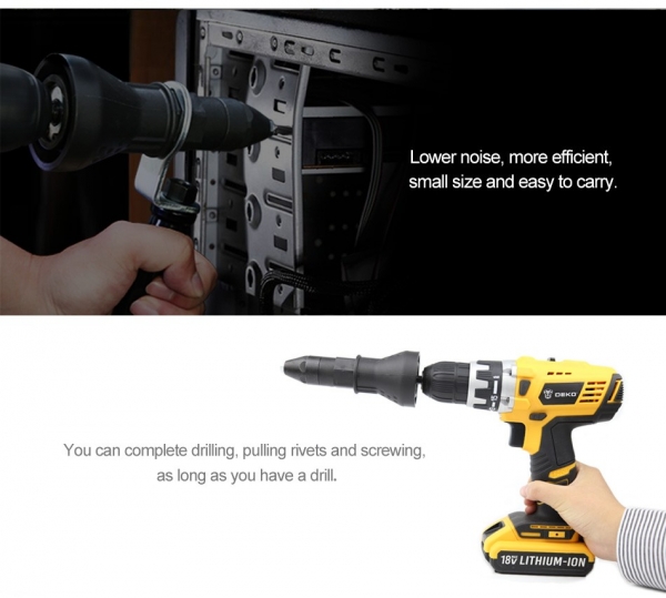 HTB1LmiAi8cHL1JjSZFBq6yiGXXaF Электрический заклёпочный пистолет DEKO