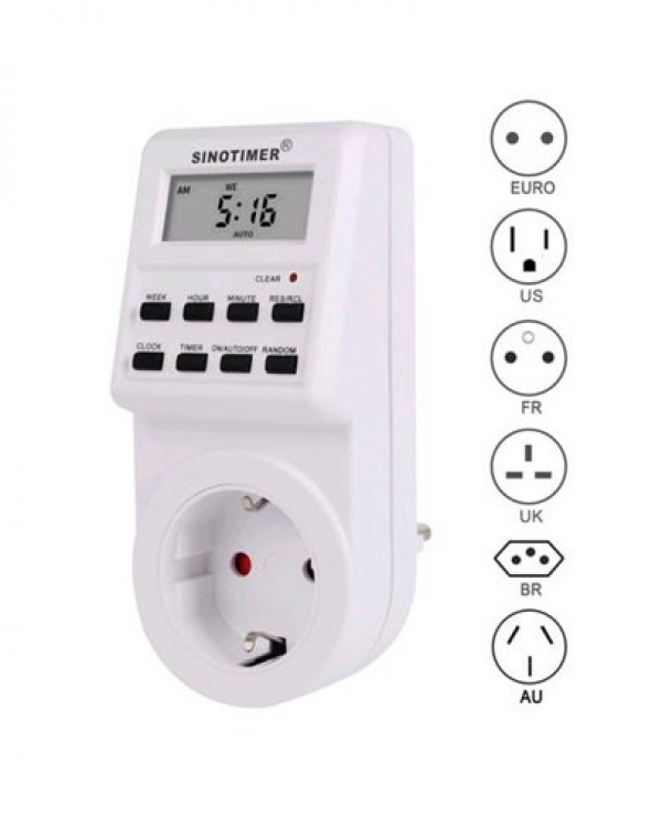 HTB1vGdwxXGWBuNjy0Fbq6z4sXXac Программируемая розетка с таймером цифровым дисплеем