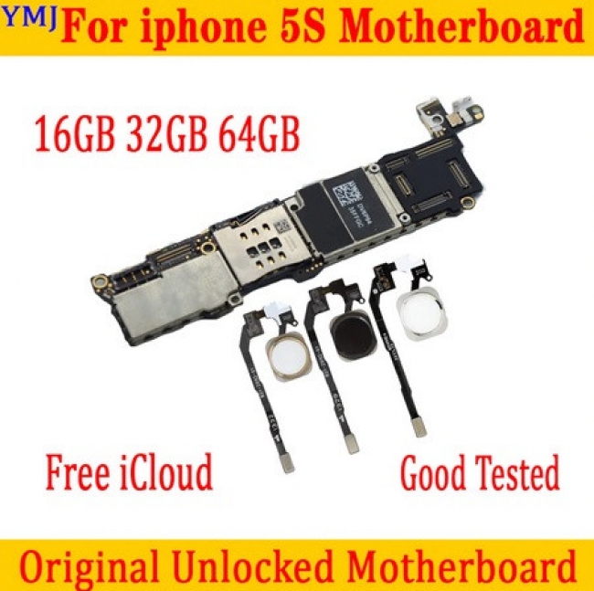 Материнская плата iPhone 5S Материнская плата для iPhone 5S 16 ГБ, 32 ГБ, 64 ГБ