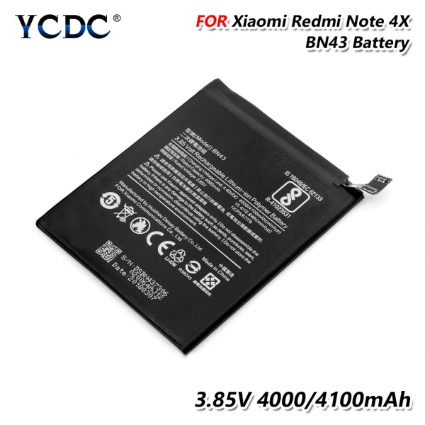 HTB1zHTPaizxK1RjSspjq6AS.pXaX Аккумулятор BN43 для Xiaomi Redmi Note 4X 4100 мАч