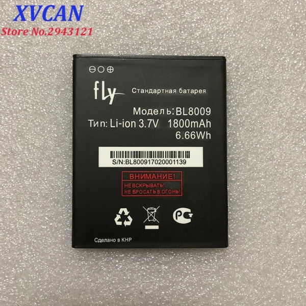 Батарея BL8009 Аккумулятор BL8009 для Fly FS451 Nimbus 1 1800 мАч