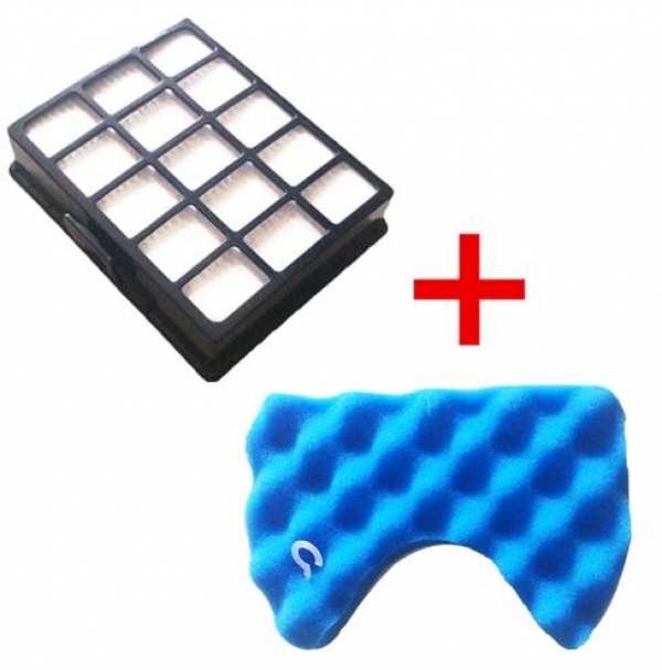 Фильтр HEPA для пылесососа Samsung DJ97-00492A Фильтр HEPA для пылесоса Samsung DJ97-00492A и губка фильтр комплект