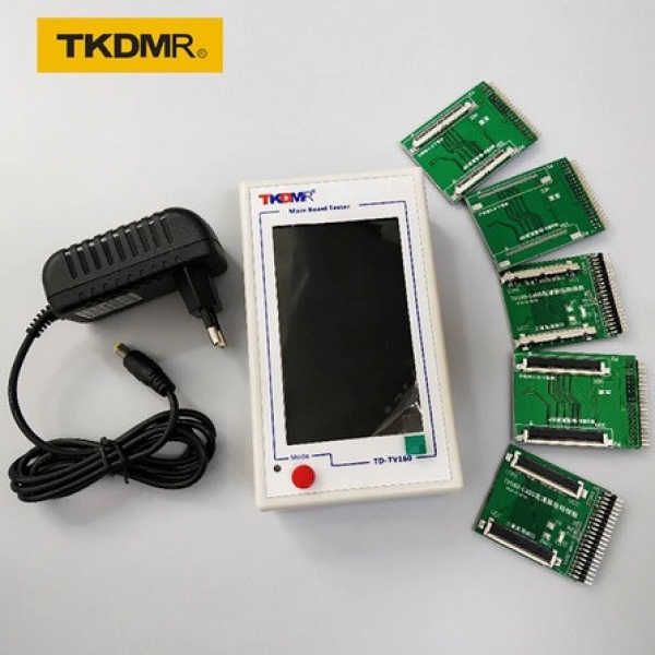 TKDMR TV160 Full HD LVDS VGA тестер с пятью адаптерами TKDMR TV160 Full HD LVDS VGA тестер с пятью адаптерами