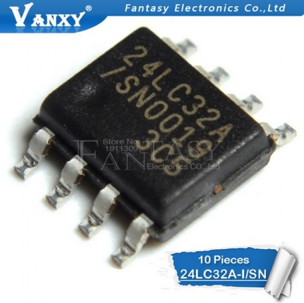 Микросхема 24LC32A SOP-8 Микросхема 24LC32A SOP-8 10 шт.