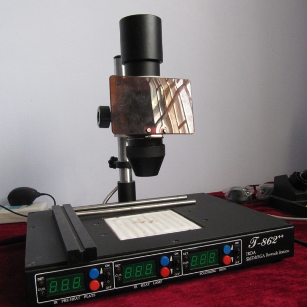 T-862++ IRDA SMD&BGA Rework Station PuHui T-862++ IRDA Инфракрасная паяльная станция