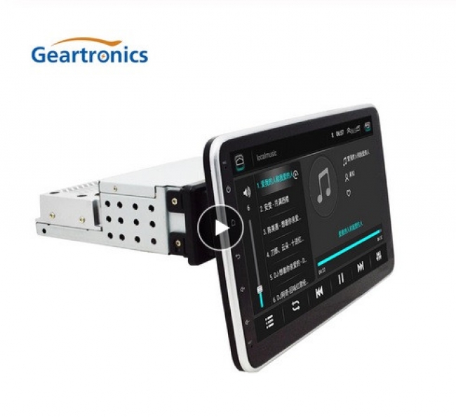 Car Multimedia Player Android Geartronics Автомобильный мультимедийный плеер 10 дюймов сенсорный экран 1 Din