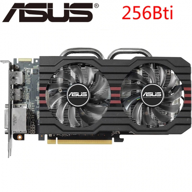 Видеокарта ASUS AMD Radeon R9 270, R9270-DC2OC-2GD5, 2ГБ, GDDR5, 256 бит Видеокарта ASUS AMD Radeon R9 270, R9270-DC2OC-2GD5, 2ГБ, GDDR5, 256 бит