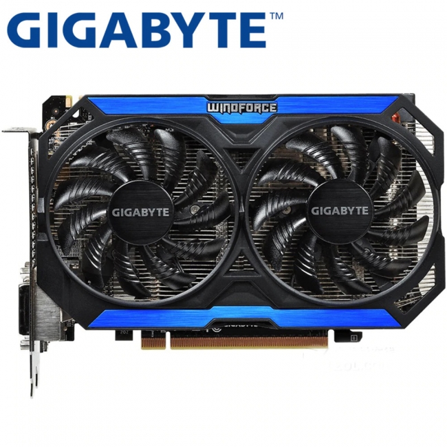 Видеокарта GIGABYTE GTX 960, GV-N960OC-2GD, 2ГБ, GDDR5, 128 бит Видеокарта GIGABYTE GeForce GTX 960, GV-N960OC-2GD, 2ГБ, GDDR5, 128 бит