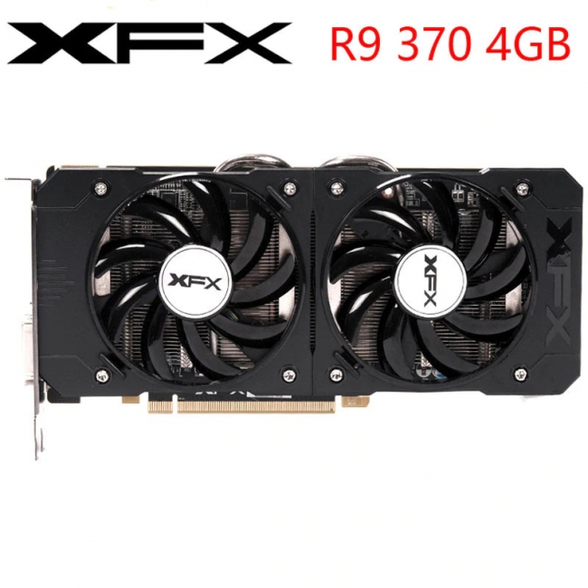 Видеокарта XFX AMD Radeon R9 370, 4ГБ, GDDR5, 256 бит Видеокарта XFX AMD Radeon R9 370, 4ГБ, GDDR5, 256 бит