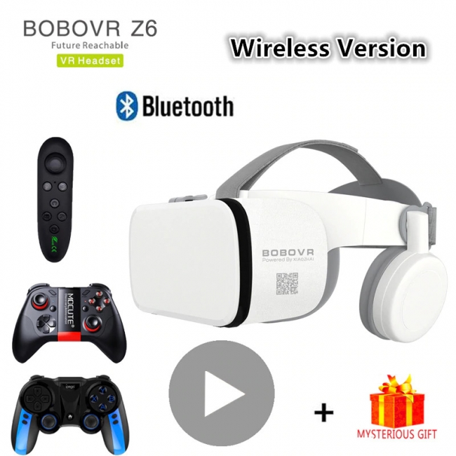 BOBOVR Z6 3D очки VR виртуальной реальности для iPhone, Android смартфонов BOBOVR Z6 3D очки виртуальной реальности для iPhone, Android смартфонов