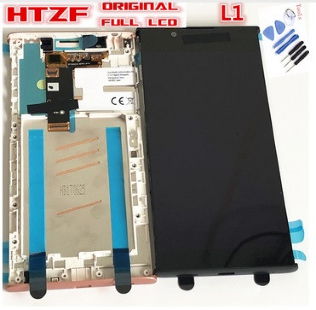 Дисплей в сборе с тачскрином для Sony Xperia L1 (G3312, G3311, G3313) Дисплей в сборе с тачскрином для Sony Xperia L1 (G3312, G3311, G3313) (черный, белый)