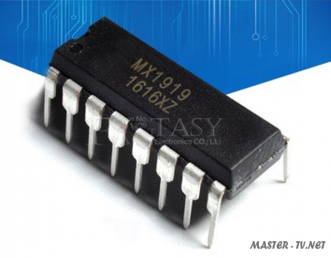 MX1919 Драйвер двигателя DIP-16 MX1919 Драйвер двигателя DIP-16 5 шт.