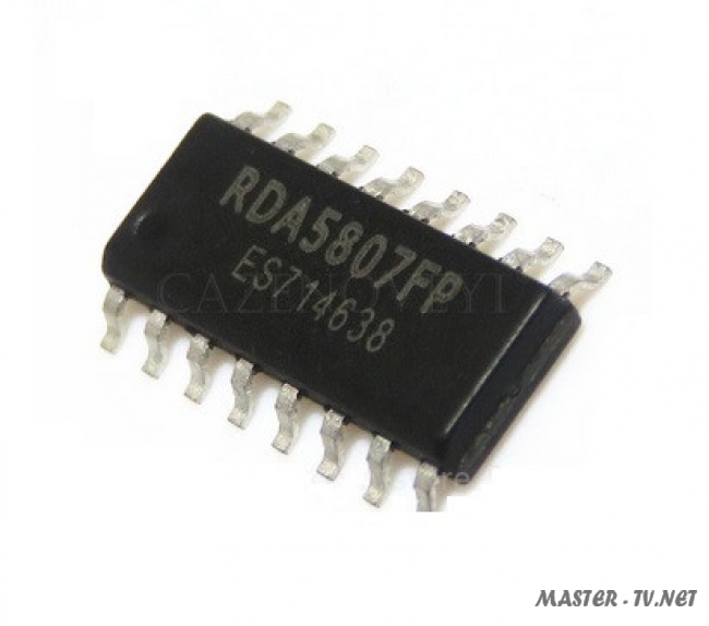 RDA5807FP SOP-16 RDA5807FP FM стерео радио чип SOP-16 5 шт./лот