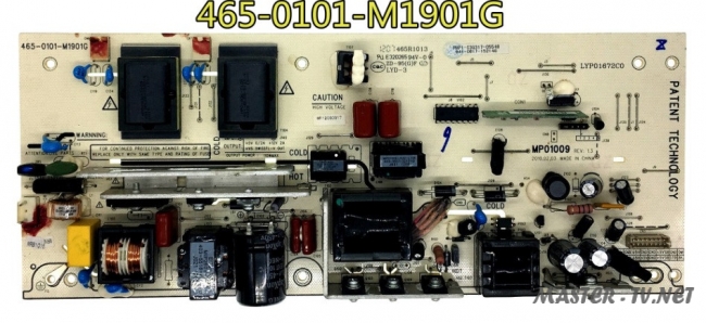 Блок питания 465-0101-M1901G MP01009 Блок питания 465-0101-M1901G MP01009
