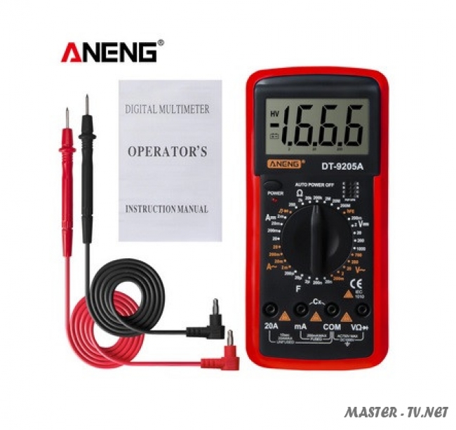 Digital Multimeter ANENG DT9205A Цифровой мультиметр DT9205A
